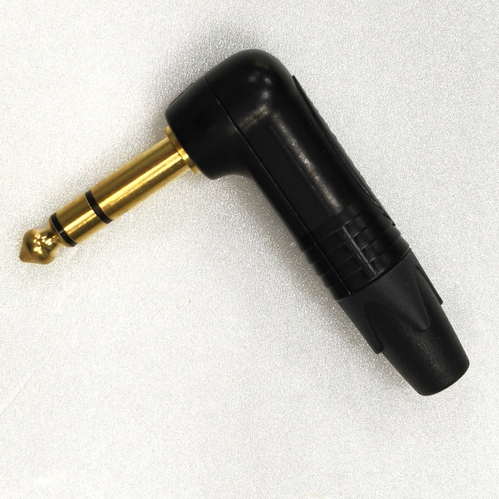 NEUTRIK NP3RX-B 6.3mm 彎頭 L頭 TRS 立體聲 鍍金插頭｜專業錄音室與舞台標準｜高穩定耐用-細節圖4