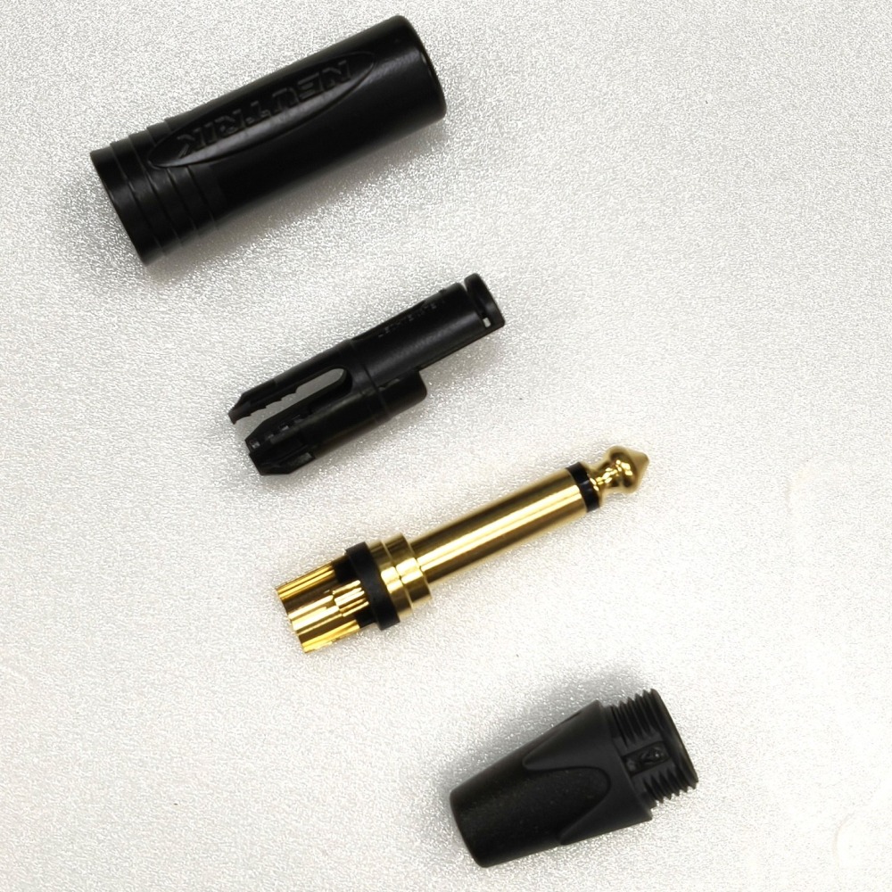 NEUTRIK NP2X-B 6.3mm 直頭 鍍金吉他導線插頭｜專業錄音室與舞台標準｜高穩定耐用-細節圖3
