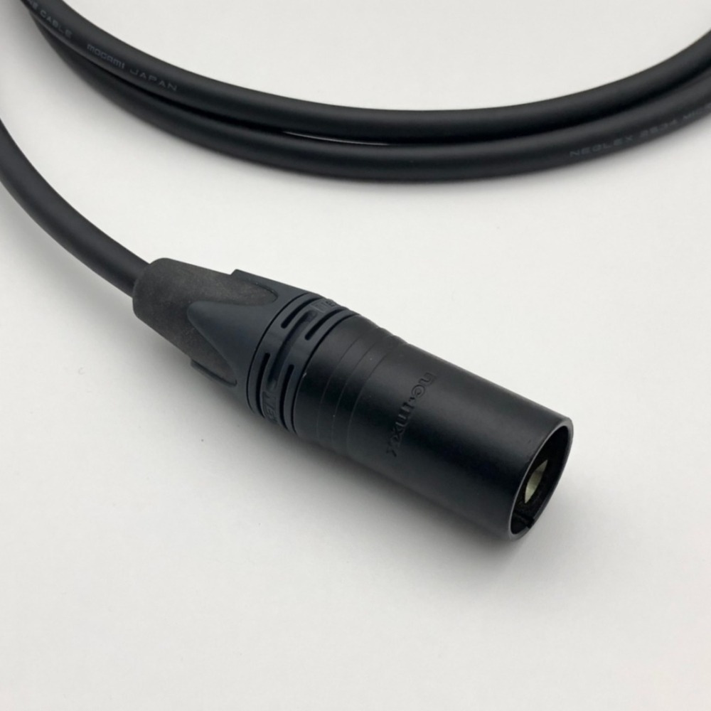 Mogami 2549 + NEUTRIK XLR公對TRS 鍍金導線｜監聽喇叭 錄音介面用｜客製長度-細節圖2