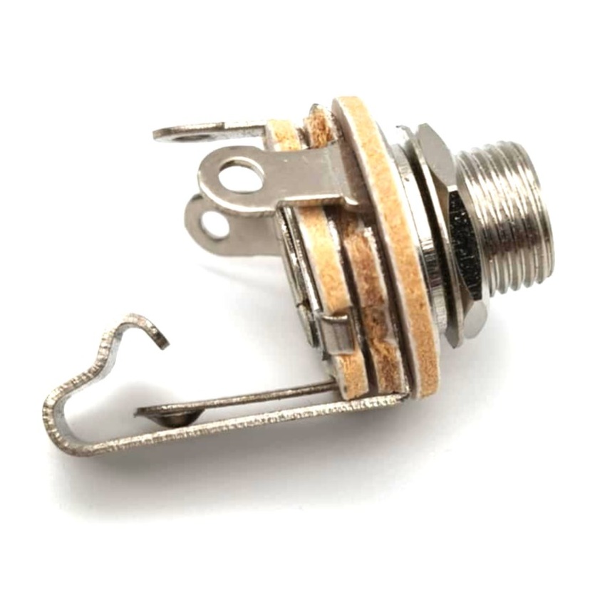 TS 單聲道 效果器插座 帶開關腳位 6.3mm Phone Jack｜效果器 DIY / Loop FX-細節圖2