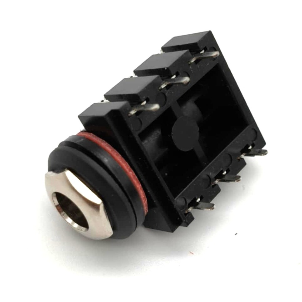 TRS 立體聲 效果器插座 帶開關 6接點 6.3mm Phone Jack｜效果器 DIY-細節圖3