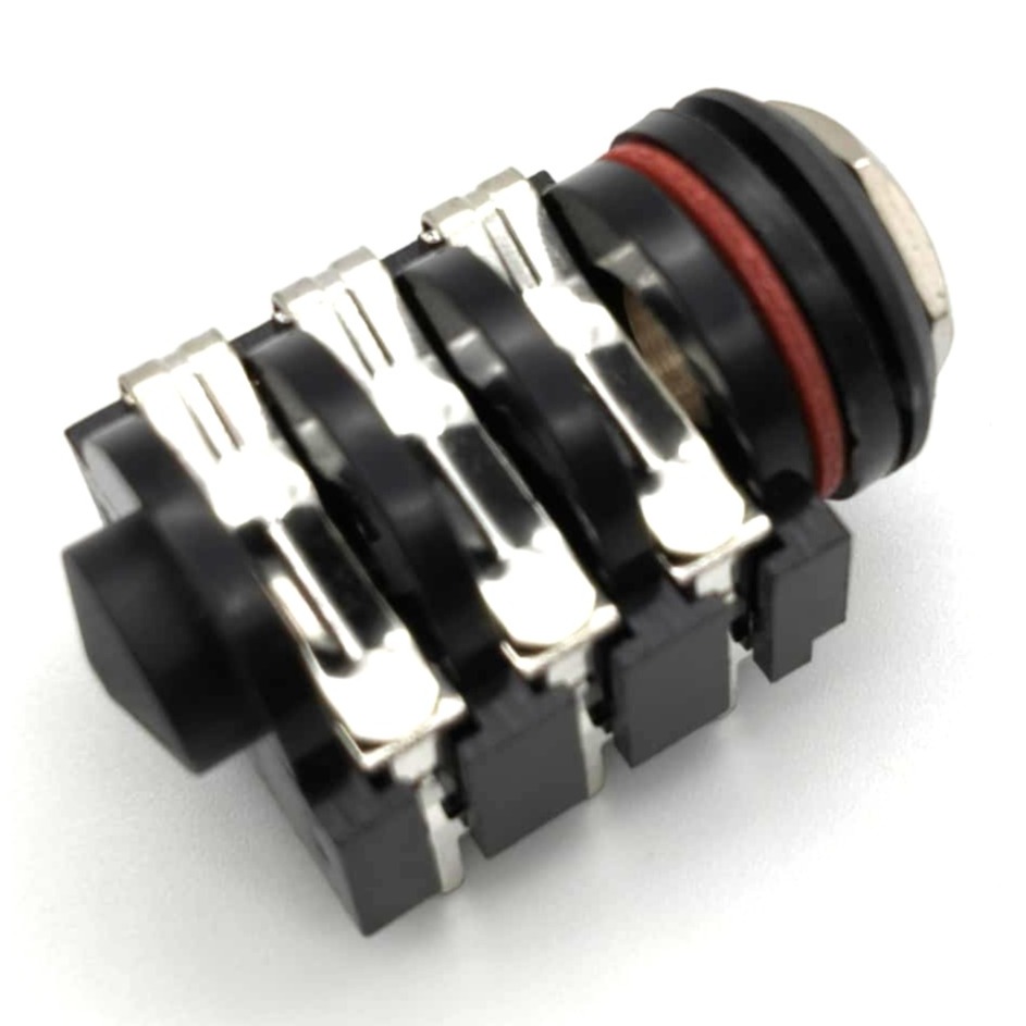 TRS 立體聲 效果器插座 帶開關 6接點 6.3mm Phone Jack｜效果器 DIY-細節圖5