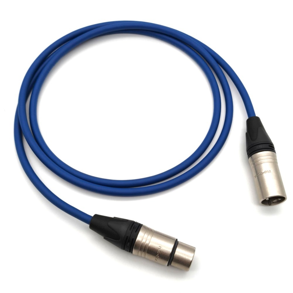 Mogami 2549 + NEUTRIK XLR公對母 ｜紅藍黃綠四色｜監聽喇叭 錄音介面 麥克風用-細節圖5