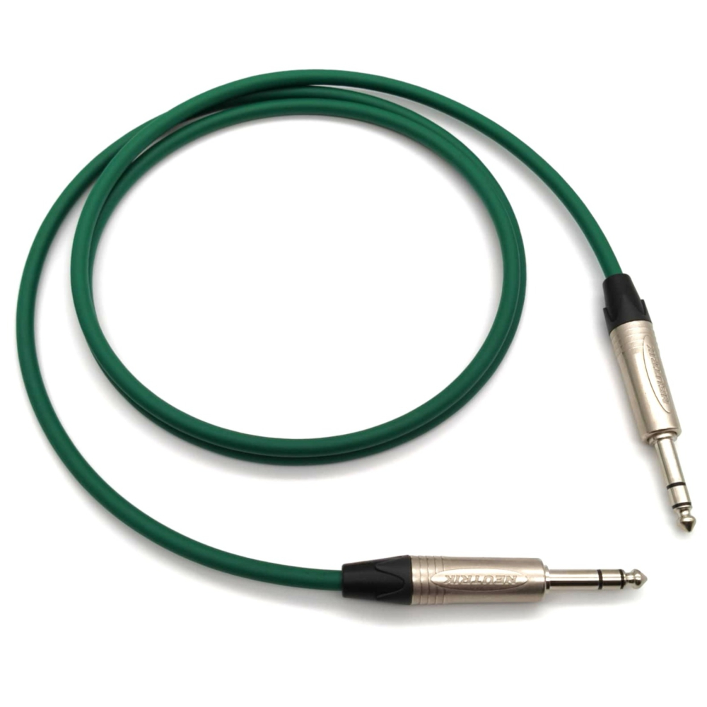 Mogami 2549 + NEUTRIK TRS對TRS ｜紅藍黃綠四色｜監聽喇叭 錄音介面用｜客製長度-細節圖4