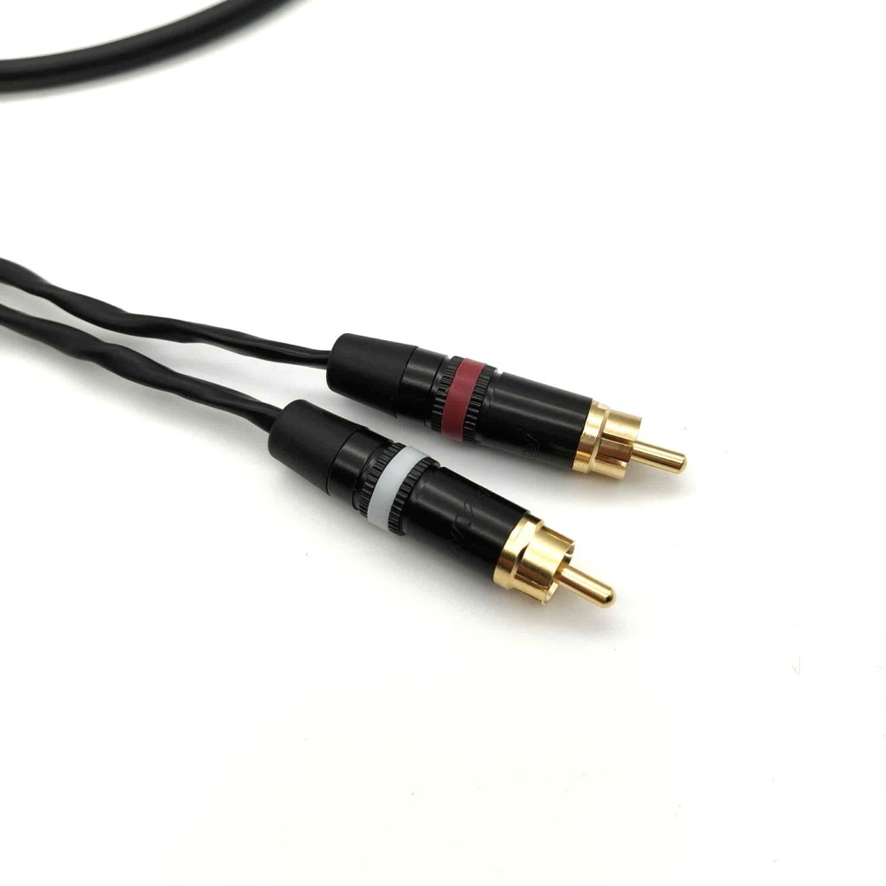 日本製 Mogami 2549 Y型導線 Y Cable｜REAN 3.5mm 轉雙 RCA 紅白鍍金 ｜音訊線-細節圖3