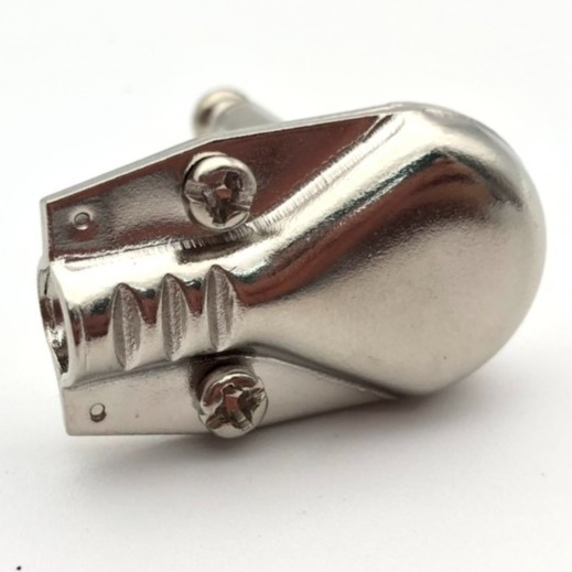 L頭 扁頭 6.3mm 單聲道吉他接頭 1/4＂ TS Plug｜效果器導線 DIY 零件-細節圖2