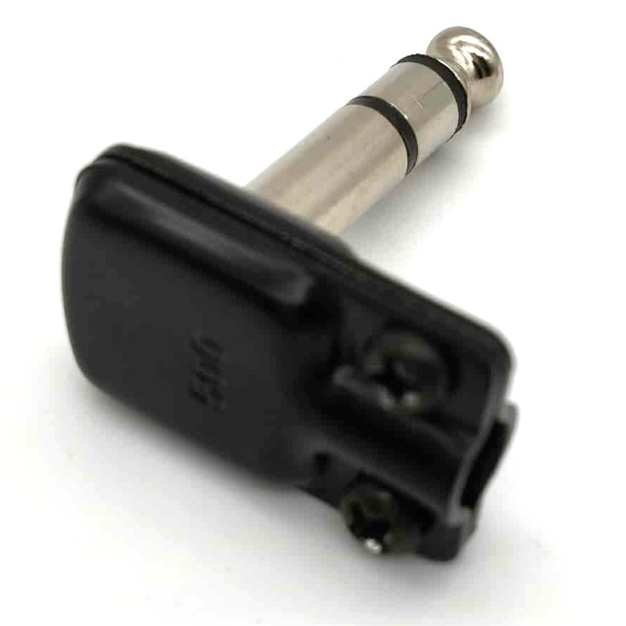 【立體聲】超省空間 L頭 扁頭 6.3mm TRS 吉他音訊接頭 1/4＂｜平衡訊號/立體聲 DIY 零件-細節圖2