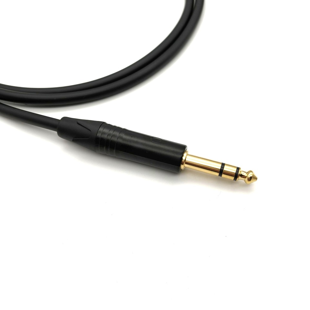 Canare 4E6S + XLR公對TRS 鍍金導線｜監聽喇叭 錄音介面用｜客製長度-細節圖2