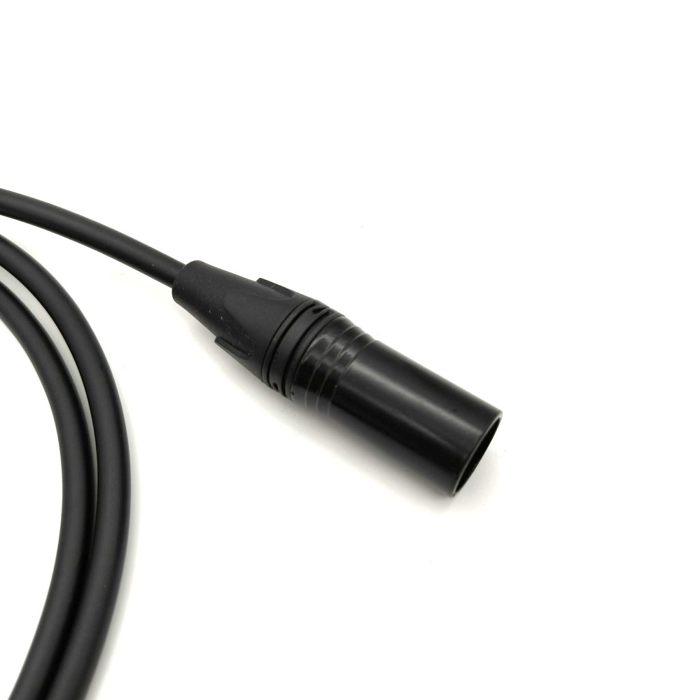 Canare 4E6S + XLR公對TRS 鍍金導線｜監聽喇叭 錄音介面用｜客製長度-細節圖3