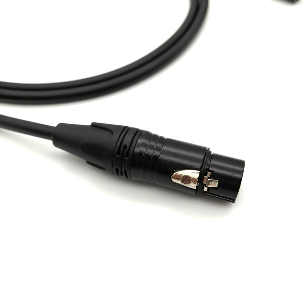 Canare 4E6S + XLR公對XLR母 麥克風線｜鍍金導線｜監聽喇叭 錄音介面用｜客製長度-細節圖2