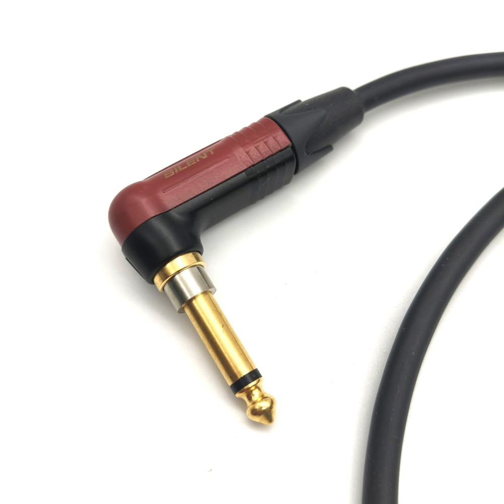 Mogami 2524 + NEUTRIK 直頭+靜音彎頭 鍍金樂器導線｜吉他 貝斯 鍵盤 全頻適用-細節圖2