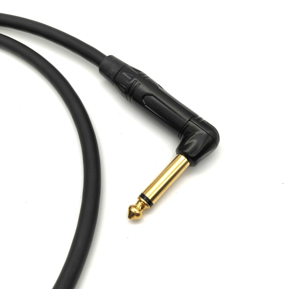 日本 Canare 4S6 專業喇叭線 6.3mm 鍍金雙彎頭｜音箱頭連接 AMP 專用 擴大機至喇叭-細節圖2