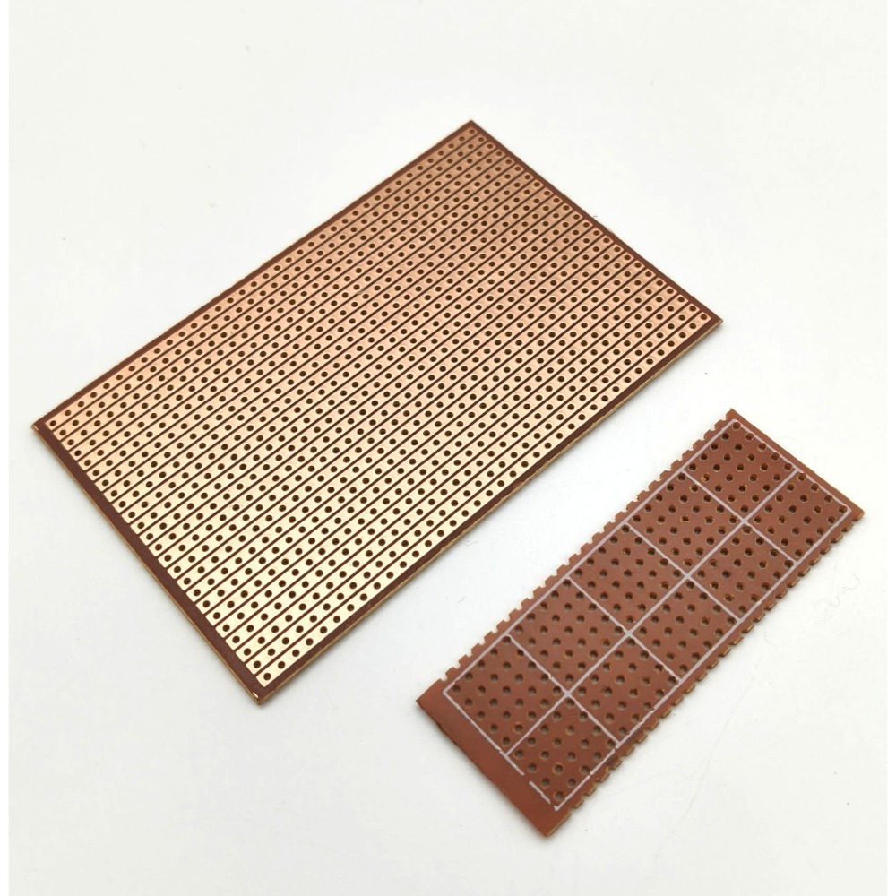 效果器 DIY 整排導通洞洞板 萬用板 萬用電路板｜2.54mm 標準孔距｜實驗開發板｜DIY 神器-細節圖2