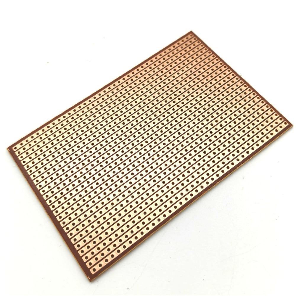 效果器 DIY 整排導通洞洞板 萬用板 萬用電路板｜2.54mm 標準孔距｜實驗開發板｜DIY 神器-規格圖2