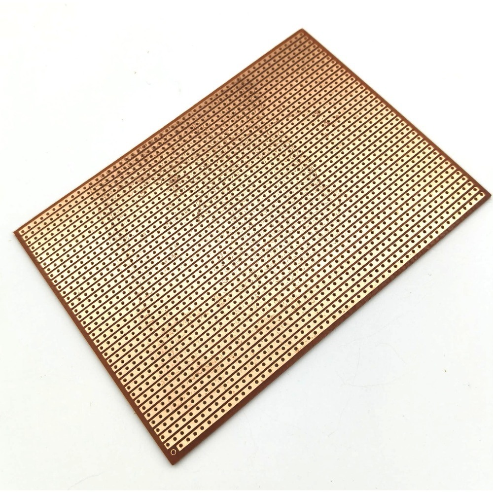 效果器 DIY 整排導通洞洞板 萬用板 萬用電路板｜2.54mm 標準孔距｜實驗開發板｜DIY 神器-規格圖2