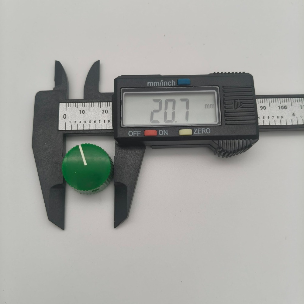 效果器 DIY - 21mm 鎖螺絲式專業旋鈕｜側邊螺絲固定｜可變電阻旋鈕 效果器改裝-細節圖2