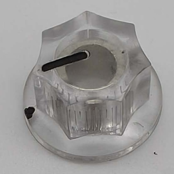 效果器 DIY - 20mm 六角形 鎖螺絲式專業旋鈕｜側邊螺絲固定｜可變電阻旋鈕 效果器改裝-規格圖2