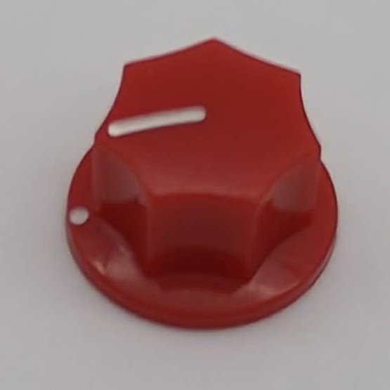 效果器 DIY - 20mm 六角形 鎖螺絲式專業旋鈕｜側邊螺絲固定｜可變電阻旋鈕 效果器改裝-規格圖2