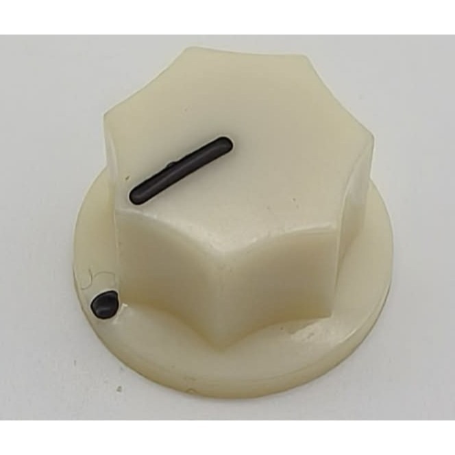 效果器 DIY - 20mm 六角形 鎖螺絲式專業旋鈕｜側邊螺絲固定｜可變電阻旋鈕 效果器改裝-規格圖2