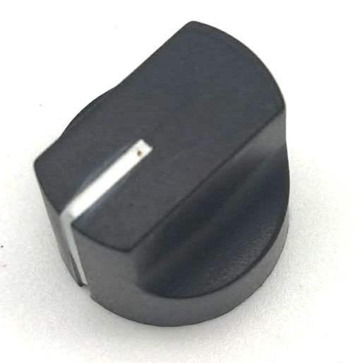 效果器 DIY - 16mm 一字型 鎖螺絲式專業旋鈕｜側邊螺絲固定｜可變電阻旋鈕 效果器改裝-規格圖2