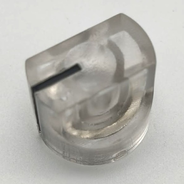 效果器 DIY - 16mm 一字型 鎖螺絲式專業旋鈕｜側邊螺絲固定｜可變電阻旋鈕 效果器改裝-規格圖2