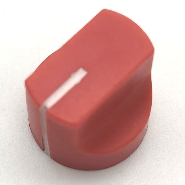 效果器 DIY - 16mm 一字型 鎖螺絲式專業旋鈕｜側邊螺絲固定｜可變電阻旋鈕 效果器改裝-規格圖2