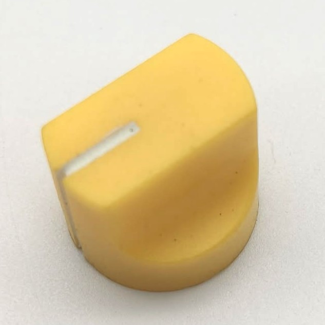 效果器 DIY - 16mm 一字型 鎖螺絲式專業旋鈕｜側邊螺絲固定｜可變電阻旋鈕 效果器改裝-規格圖2