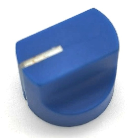 效果器 DIY - 16mm 一字型 鎖螺絲式專業旋鈕｜側邊螺絲固定｜可變電阻旋鈕 效果器改裝-規格圖2