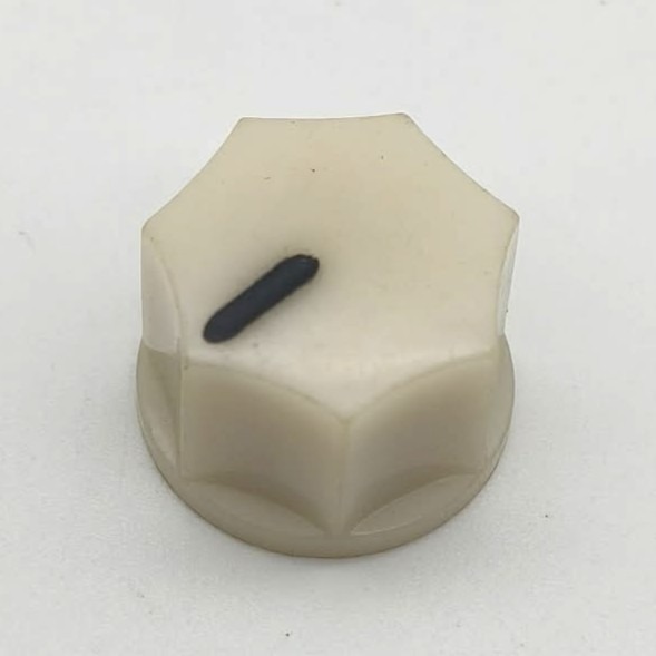 效果器 DIY - 15mm 六角形 鎖螺絲式專業旋鈕｜側邊螺絲固定｜可變電阻旋鈕 效果器改裝-規格圖2