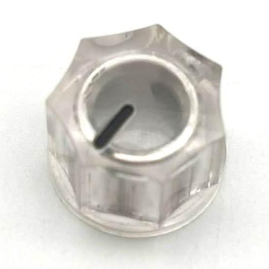 效果器 DIY - 15mm 六角形 鎖螺絲式專業旋鈕｜側邊螺絲固定｜可變電阻旋鈕 效果器改裝-規格圖2