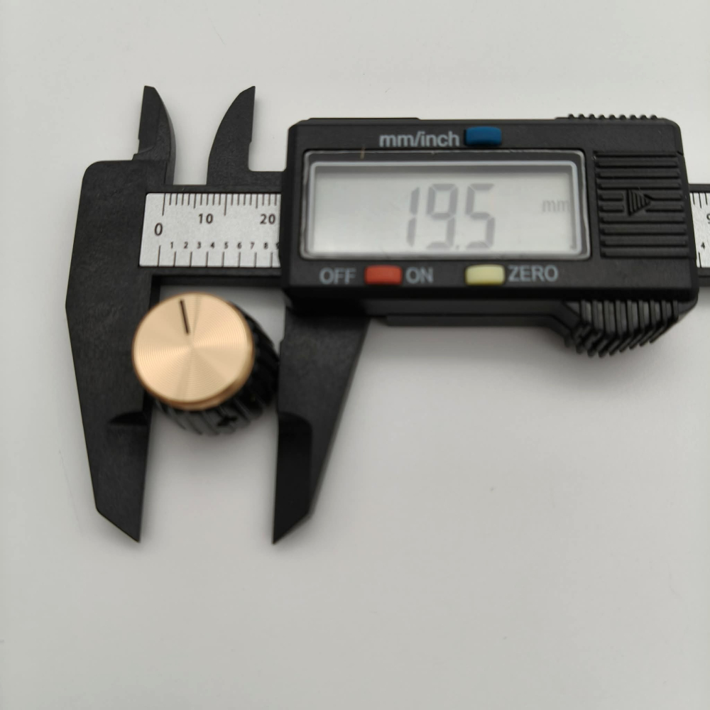 經典 Marshall 風格 - 音箱旋鈕 鎖螺絲式｜金屬蓋 頂部指針｜吉他音箱維修 DIY 改裝 零件-細節圖2