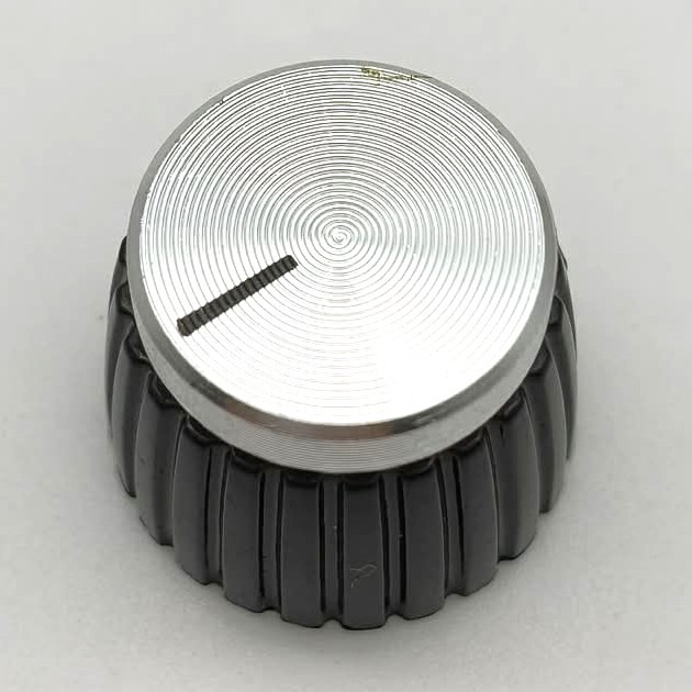 經典 Marshall 風格 - 音箱旋鈕 鎖螺絲式｜金屬蓋 頂部指針｜吉他音箱維修 DIY 改裝 零件-規格圖2