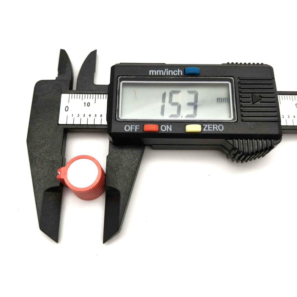 效果器 DIY - 15.3mm 鎖螺絲式專業旋鈕｜側邊螺絲固定｜可變電阻旋鈕 效果器改裝-細節圖2