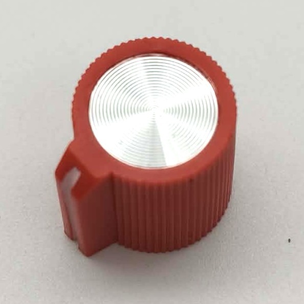 效果器 DIY - 15.3mm 鎖螺絲式專業旋鈕｜側邊螺絲固定｜可變電阻旋鈕 效果器改裝-規格圖2