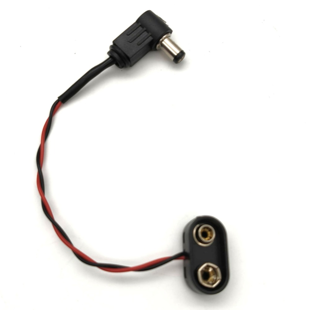 【效果器配件】9V 電池轉 DC 接頭線｜外正內負｜9V 外接電池扣 效果器電源轉接線-細節圖2