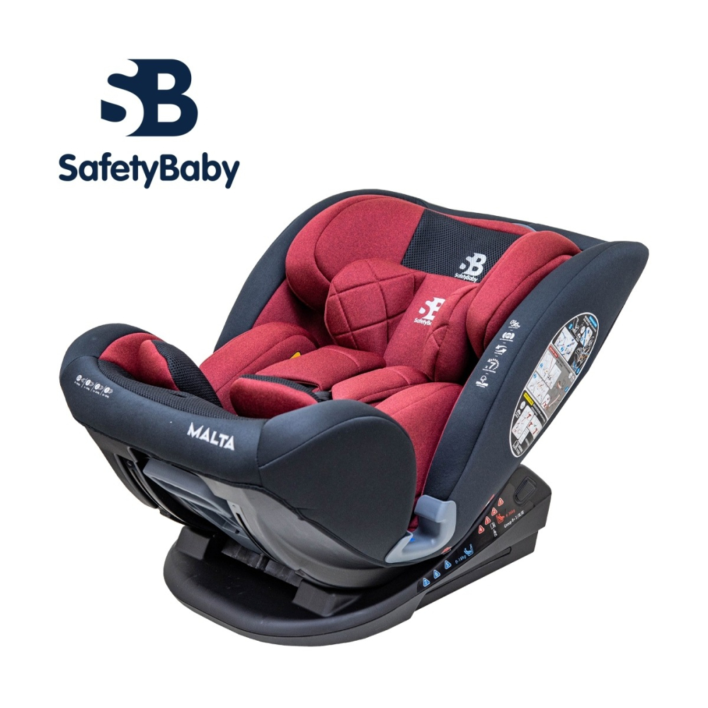 德國 Safety Baby適德寶 Malta萌噠 0-12歲安全帶通風型座椅-細節圖4