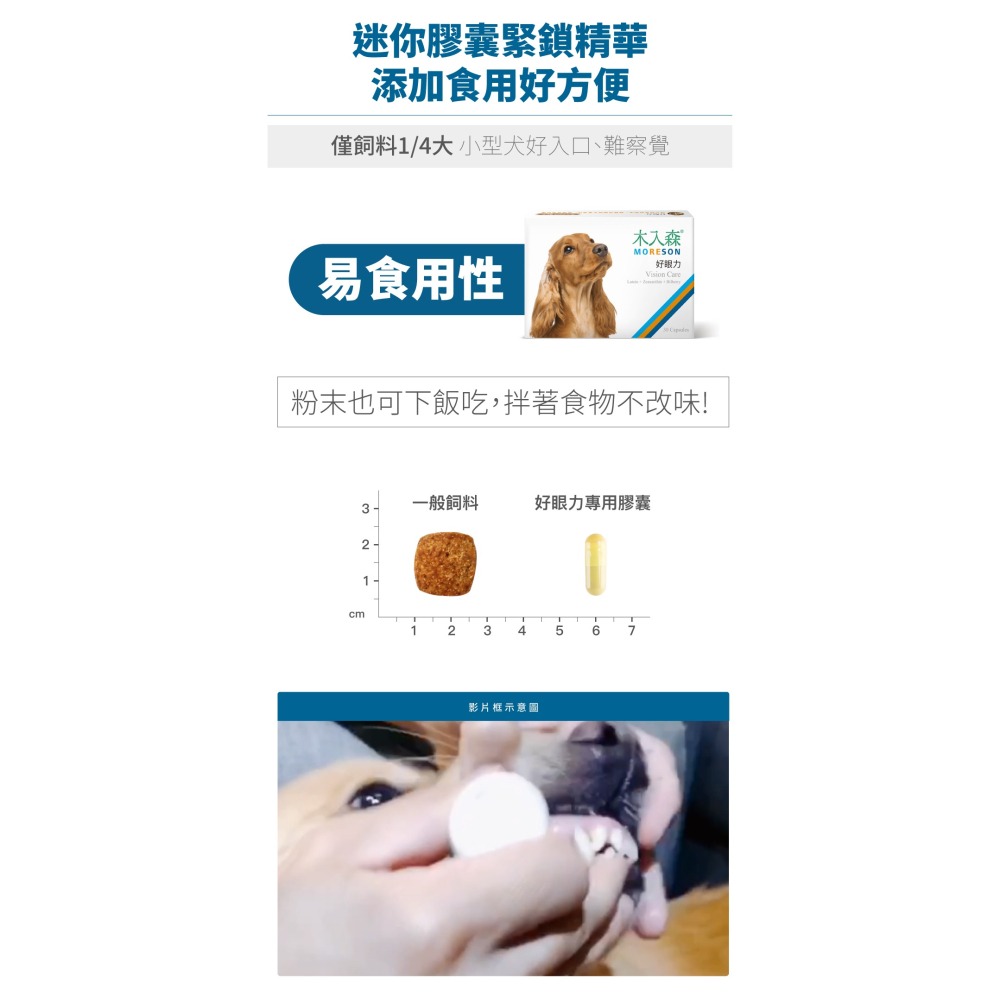 木入森 犬寶好眼力 30顆/60顆/盒  寵物保健食品 狗狗眼睛保健營養補充 眼睛保健葉黃素-細節圖5