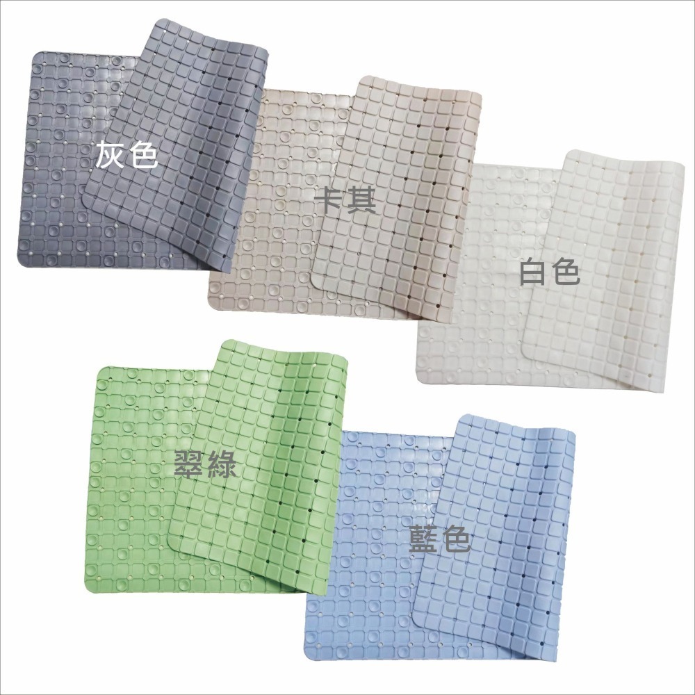 防滑墊 方格浴室防滑墊 浴缸防滑 止滑 腳踏墊 地墊 淋浴 吸力強MP047-細節圖6
