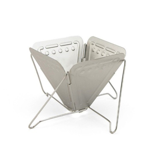 露營登山辦公可摺收咖啡滴漏架好收納不佔位304白鐵BA013-細節圖2