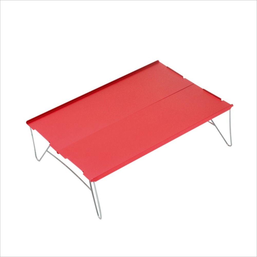 輕量桌 登山用鋁合金輕量桌 迷你鋁桌 鋁合金 折疊桌 野餐桌 露營登山野餐鋁合金輕量桌BA014B-細節圖2