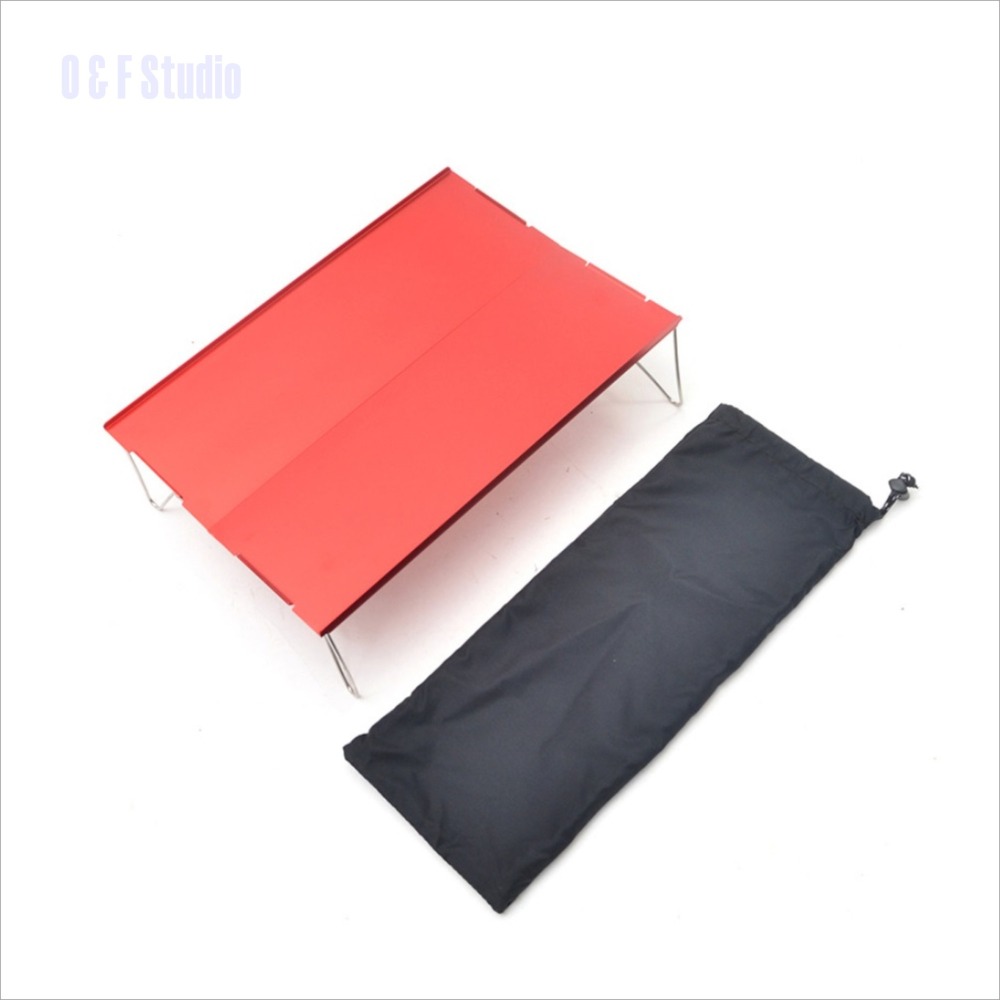 輕量桌 登山用鋁合金輕量桌 迷你鋁桌 鋁合金 折疊桌 野餐桌 露營登山野餐鋁合金輕量桌BA014B-細節圖4