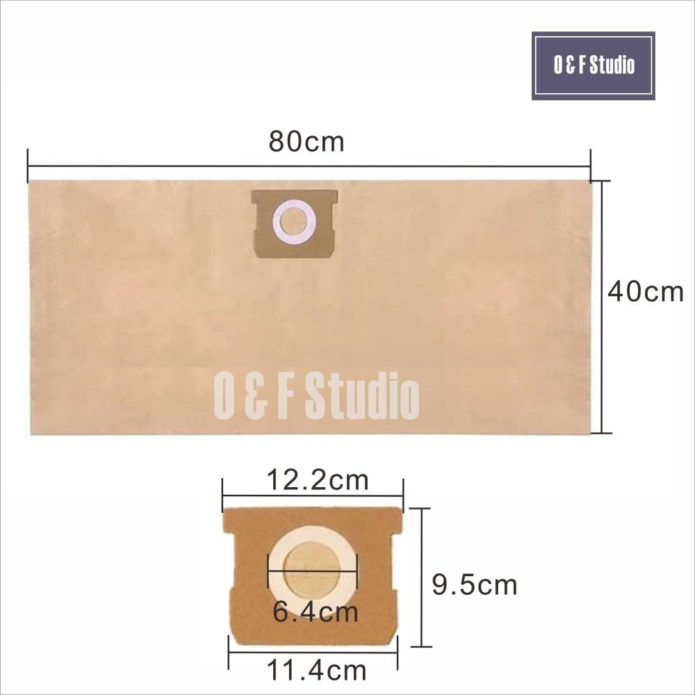 吸塵器集塵袋 Dewalt得偉乾濕兩用吸塵器 DXV38SA  1包5個(副廠)13B05-細節圖3