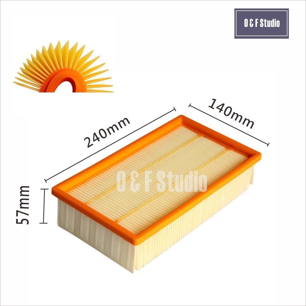 德國凱馳 Karcher乾濕兩用吸塵器集塵袋/HEPA濾芯 NT30/1 TACT適用副廠10E-MF-細節圖7