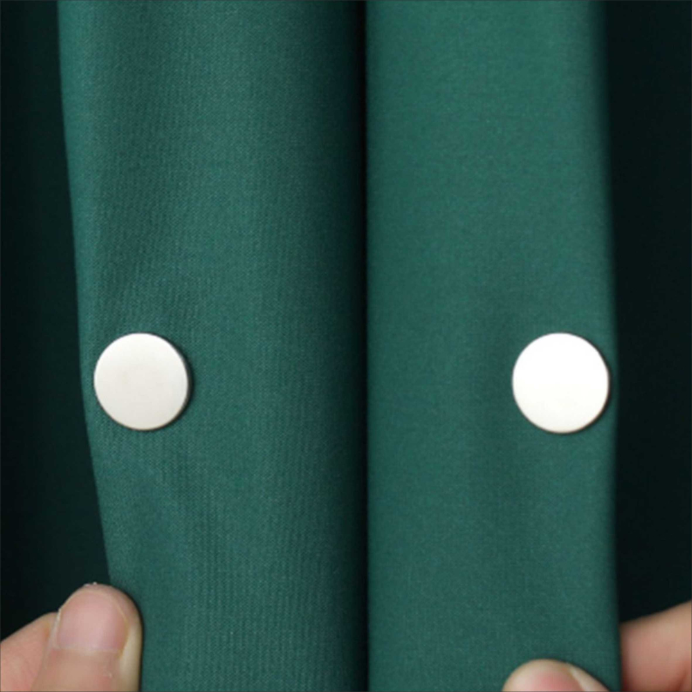 窗簾磁吸固定器 窗簾防漏光閉合扣 窗簾配件 強力磁鐵暗扣 子母扣 左右布簾閉合器【BA359】-細節圖8