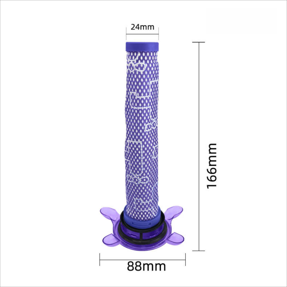 Dyson戴森V7(SV11)/V8 Focus Mattress前置濾芯+後置濾網-副廠DS001B-細節圖3