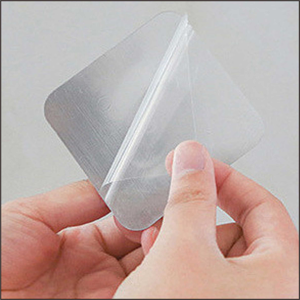 強力隔板托架 不留痕隔板固定架-單個 加厚款無痕貼 5.8X5.8CM大黏貼面 層板支撐BA289-細節圖4