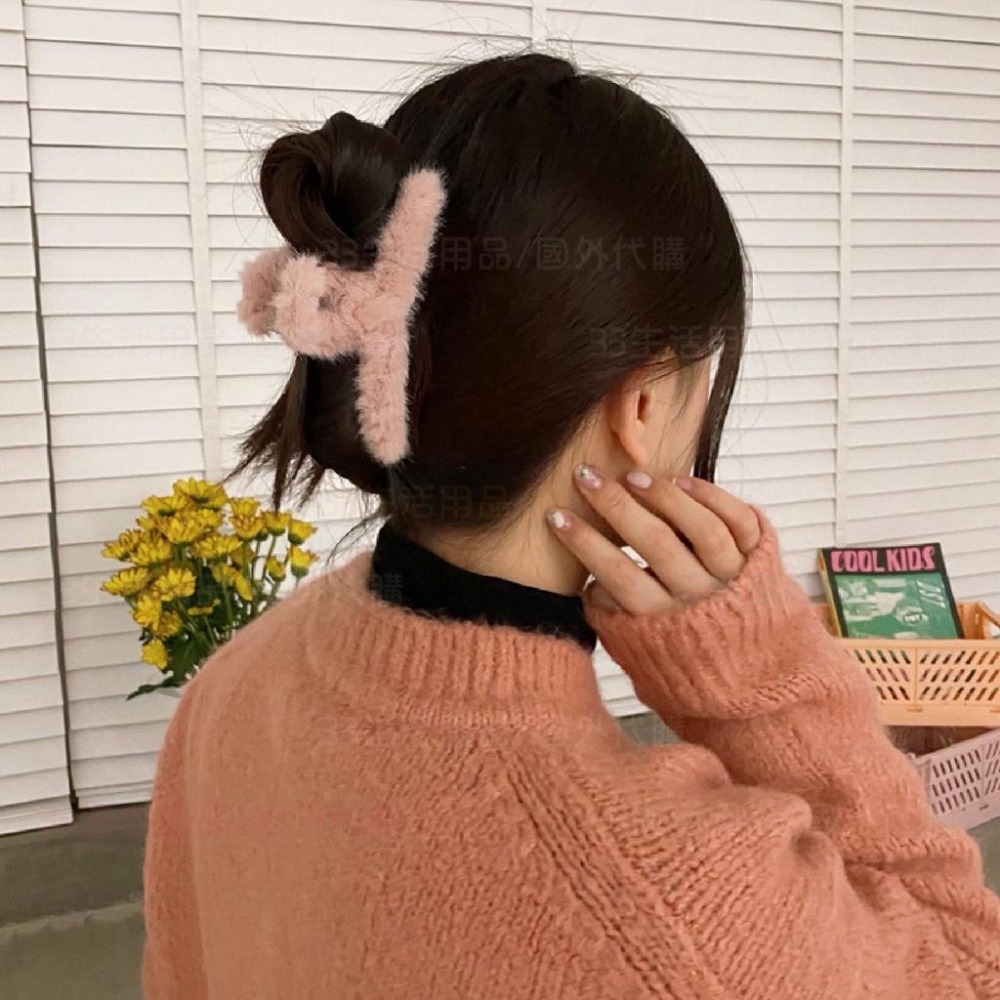 女王美學(新品上架)鯊魚夾 髮夾 大抓夾 抓夾 韓系鯊魚夾 韓式髮夾 金屬鯊魚夾 韓式髮夾 韓國髮飾-細節圖5