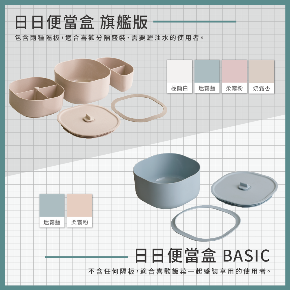 YOPI【ZING心穎良品官方】日日便當盒 可微波 可蒸煮 可紫外線消毒 耐酸鹼 耐高溫180度 氣密式防漏 專利瀝油-細節圖5