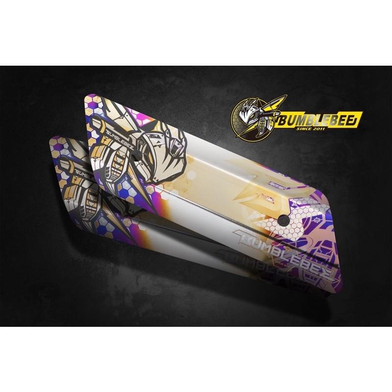 【黃蜂管官方賣場】黃蜂排氣管 2022 年式 機械蜂 鈦護片 輕量化 防燙蓋 護片 正鈦-細節圖3