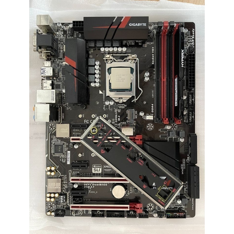 技嘉Z170X-GAMING 3主機板+CPU i7 6700K + 金士頓 HyperX DDR4 8G + 風扇-細節圖7